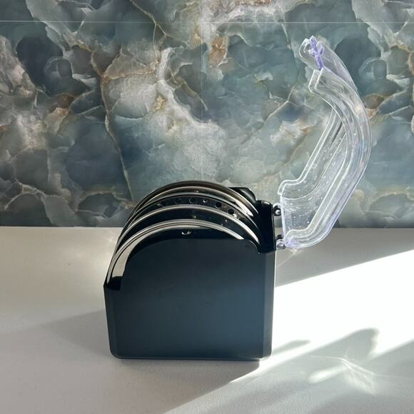 NINJA Food Processor Set of 4 Disc Blades in Storage Box Case - Picture 3 of 9